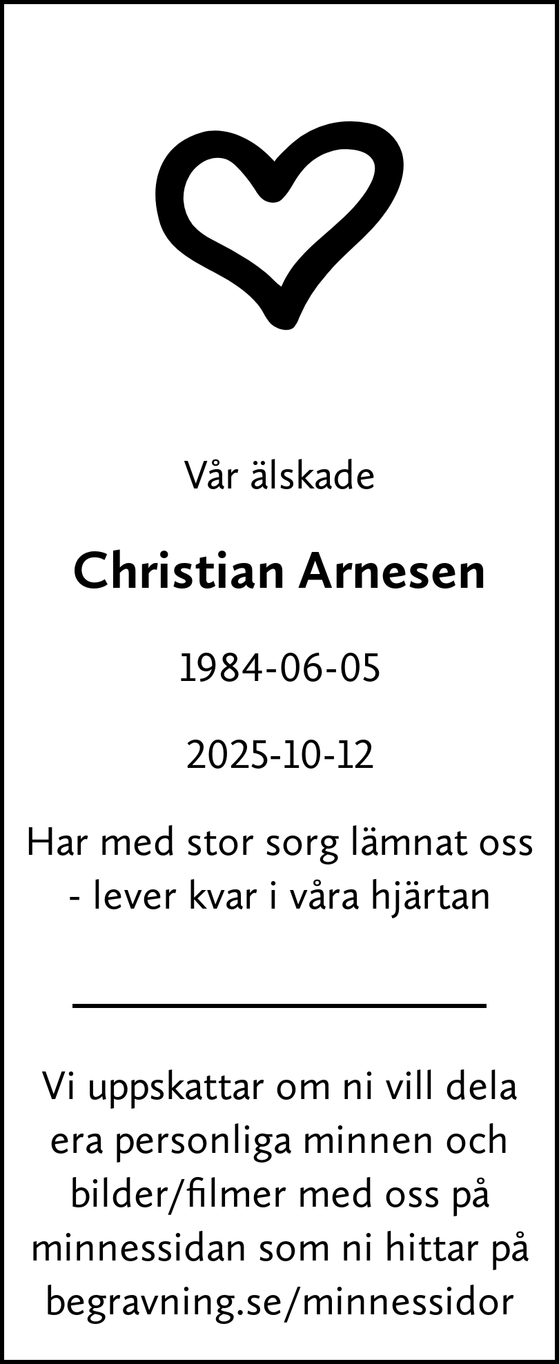 Dödsannons för ZuumoO