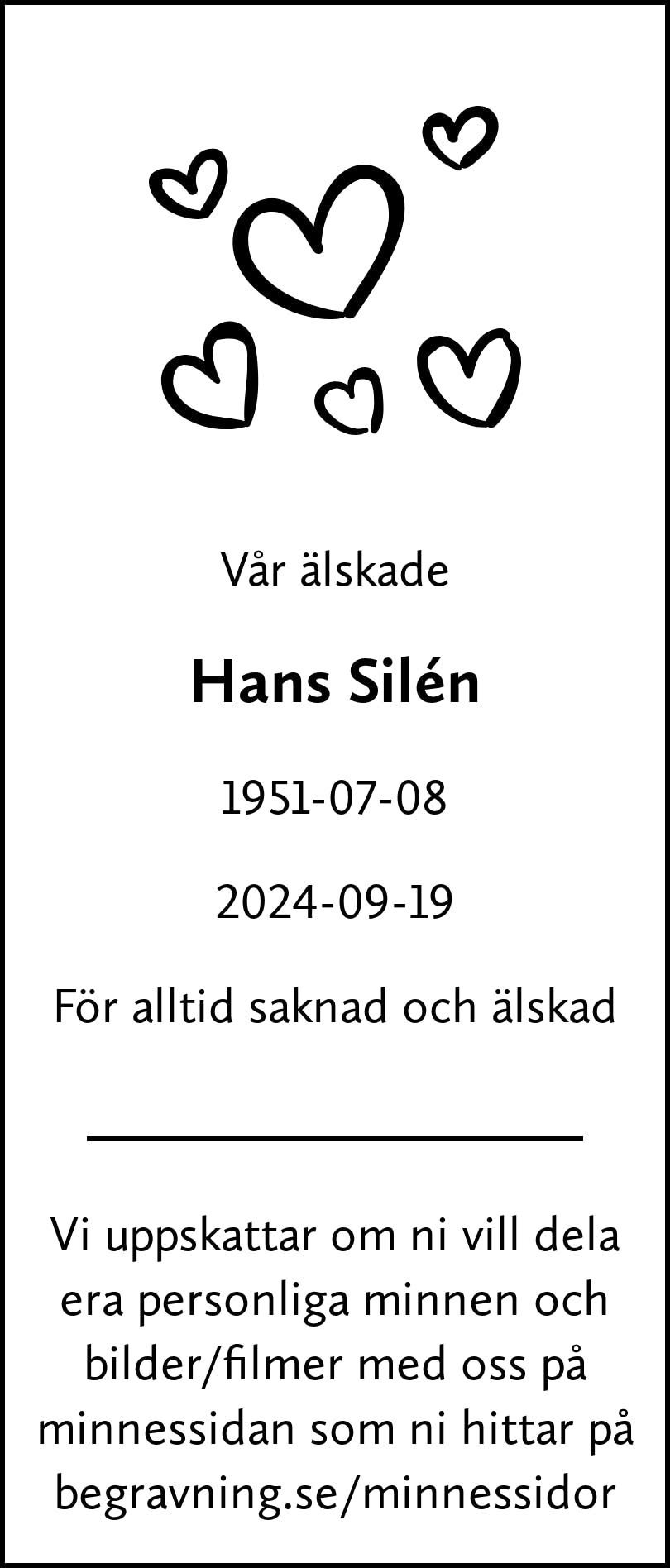 Dödsannons för Hasi