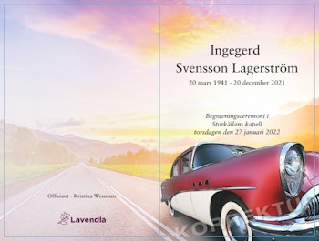 Dödsannons för Ingegerd