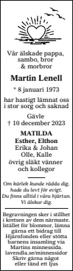 Dödsannons för Martin