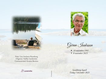 Dödsannons för Göran